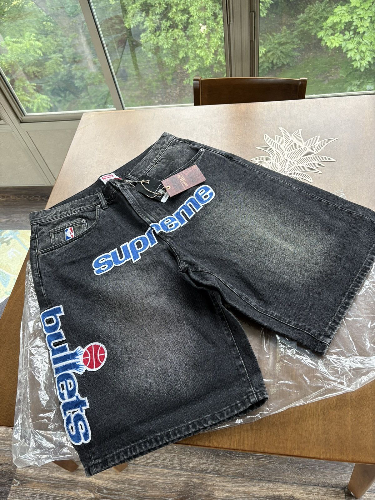 Supreme Supreme Mitchell & Ness Washington Bullets Shorts 34 Size US 34 / EU 50 - 3 Thumbnail