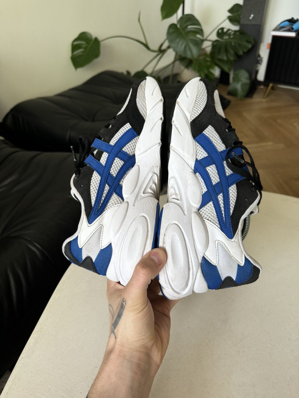 Asics ✨ Vintage 90s ASICS Gel Trainer Shoes Sneakers Hype Y2k Vibe Size US 7.5 / EU 40-41 - 4 Thumbnail