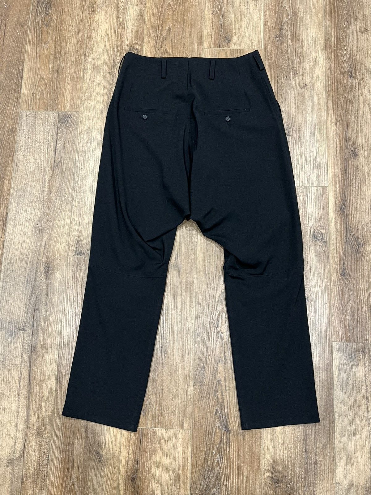 Yohji Yamamoto Knee Patch Pants, Drop Crotch Size US 32 / EU 48 - 2 Thumbnail