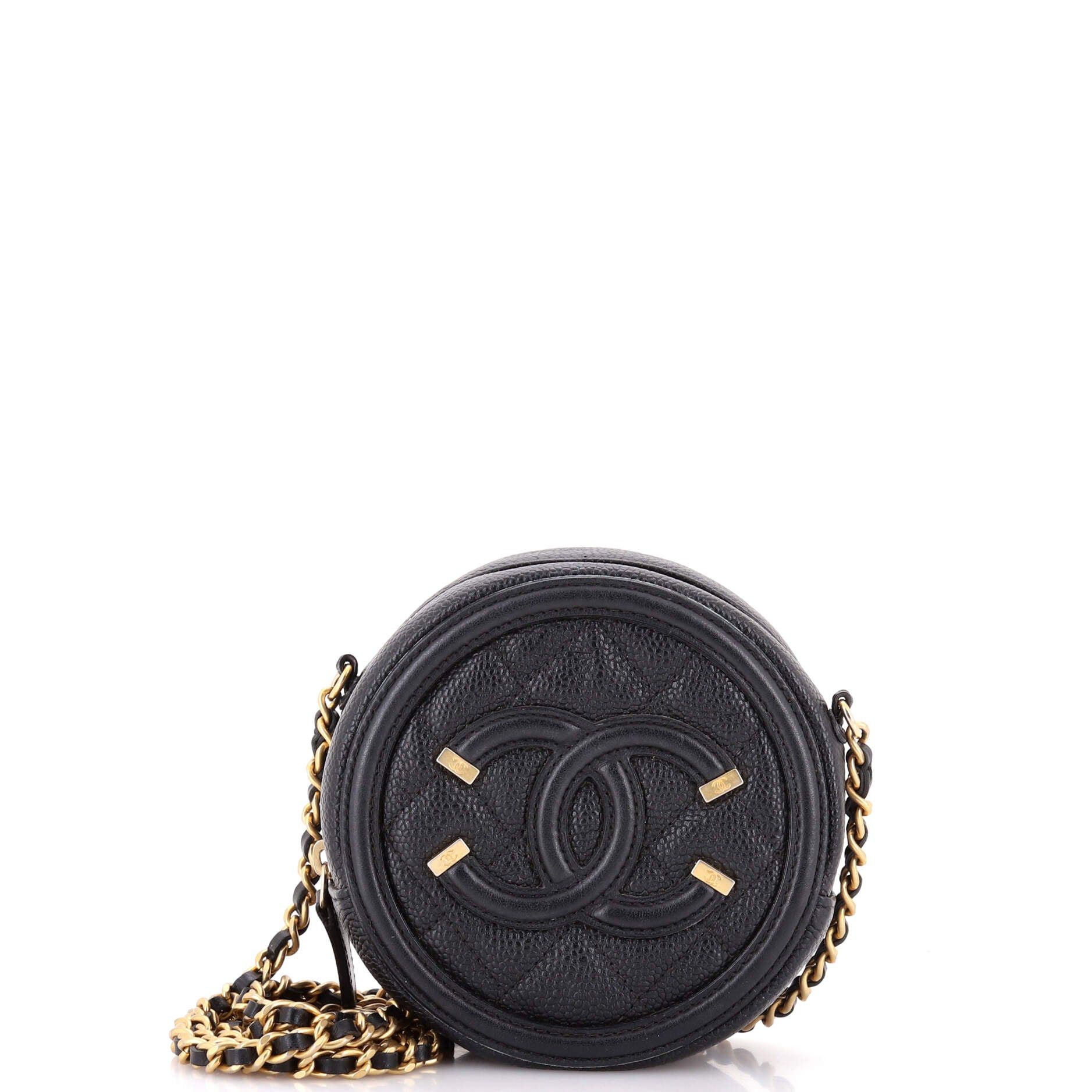 Chanel Filigree Round Clutch with Chain Size ONE SIZE - 1 Thumbnail
