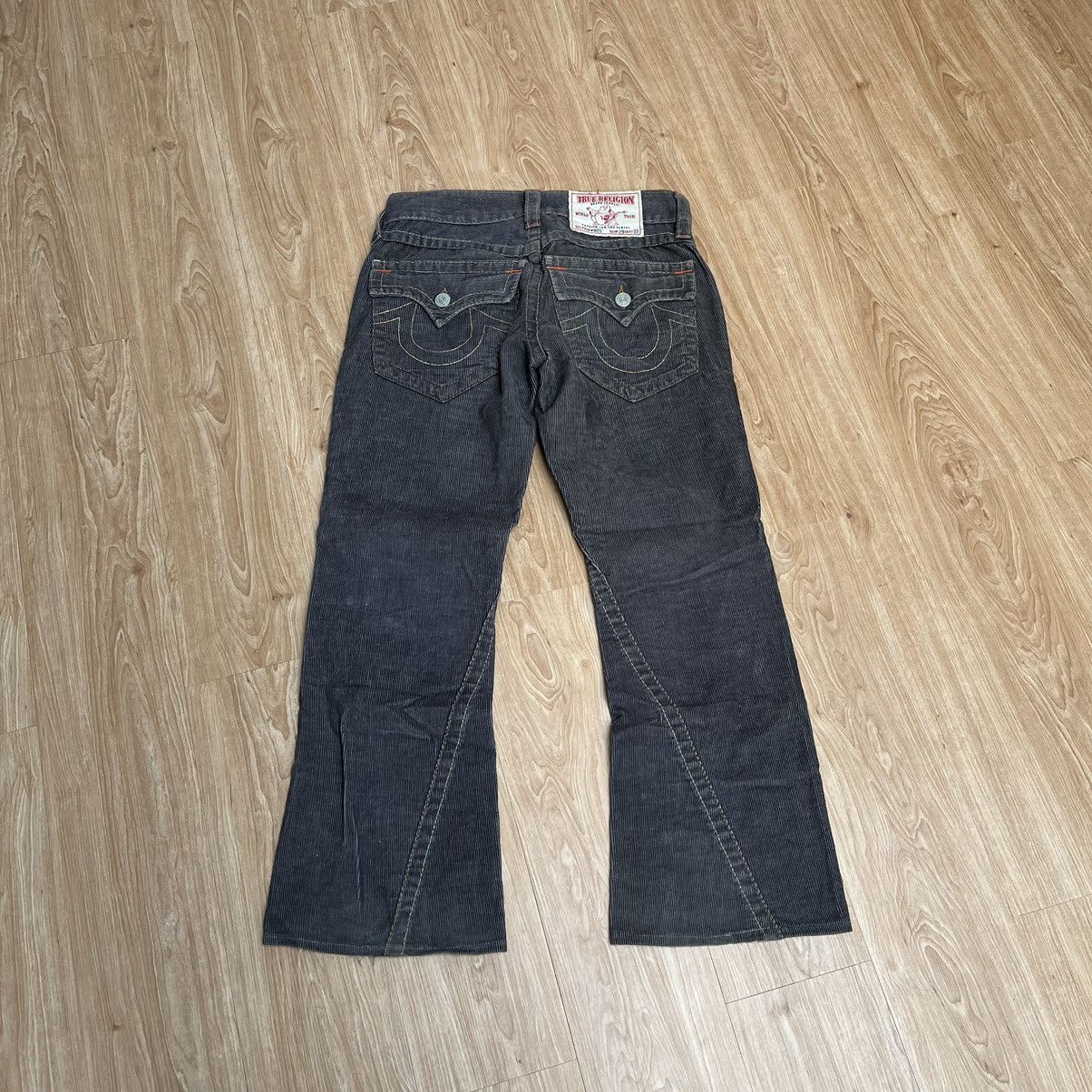 True Religion Teue Religion Corduroy Pants Boot Cut Made In Usa Size 30" / US 8 / IT 44 - 3 Thumbnail