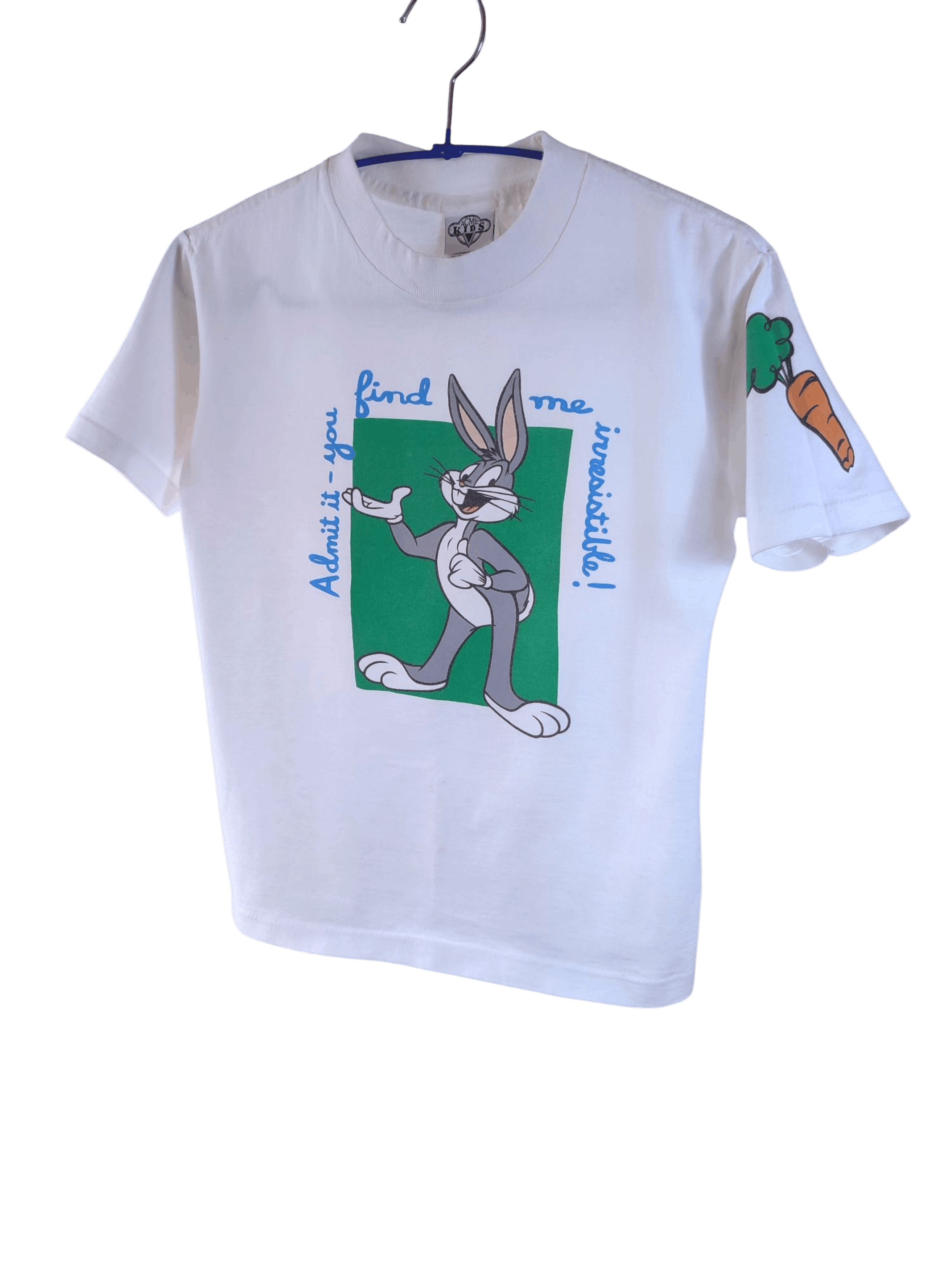 Warner Bros Vintage 90s Bugs Bunny Looney Tunes Graphic T-Shirt USA Size US M / EU 48-50 / 2 - 10 Thumbnail