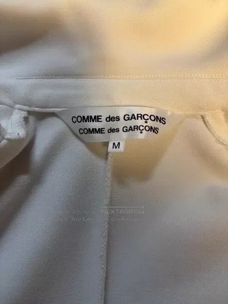 Comme des Garcons Comme Des Garcons Mainline white deconstructed biker jacke Size M / US 6-8 / IT 42-44 - 5 Thumbnail