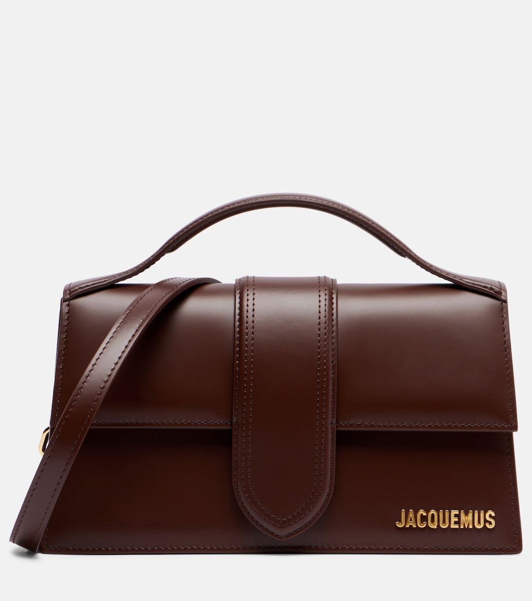 Jacquemus Le Grand Bambino Handbag in brown Size ONE SIZE - 1 Thumbnail