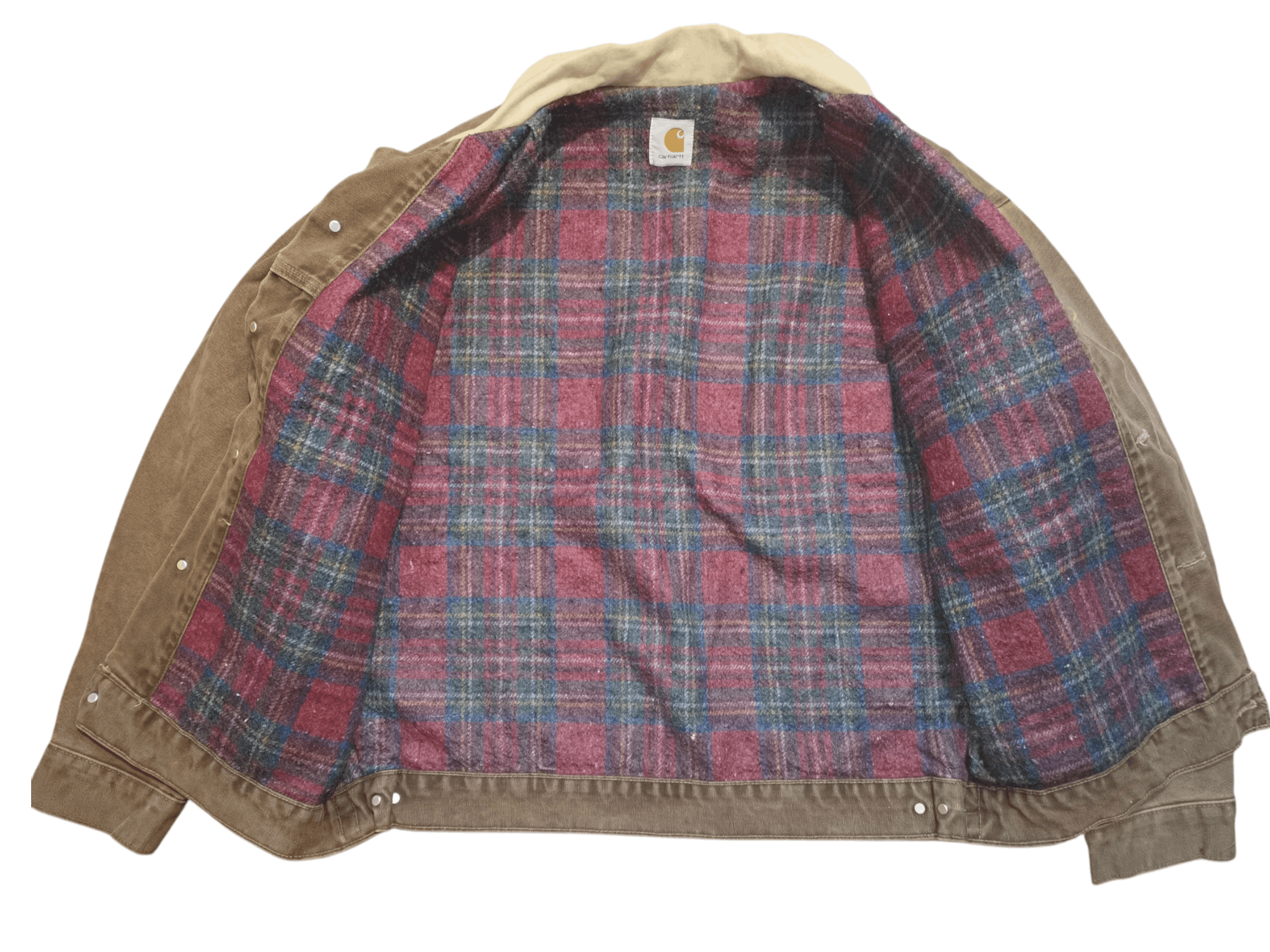 Carhartt × Vintage Carhartt blanket line trucker jacket vintage Size US L / EU 52-54 / 3 - 2 Thumbnail