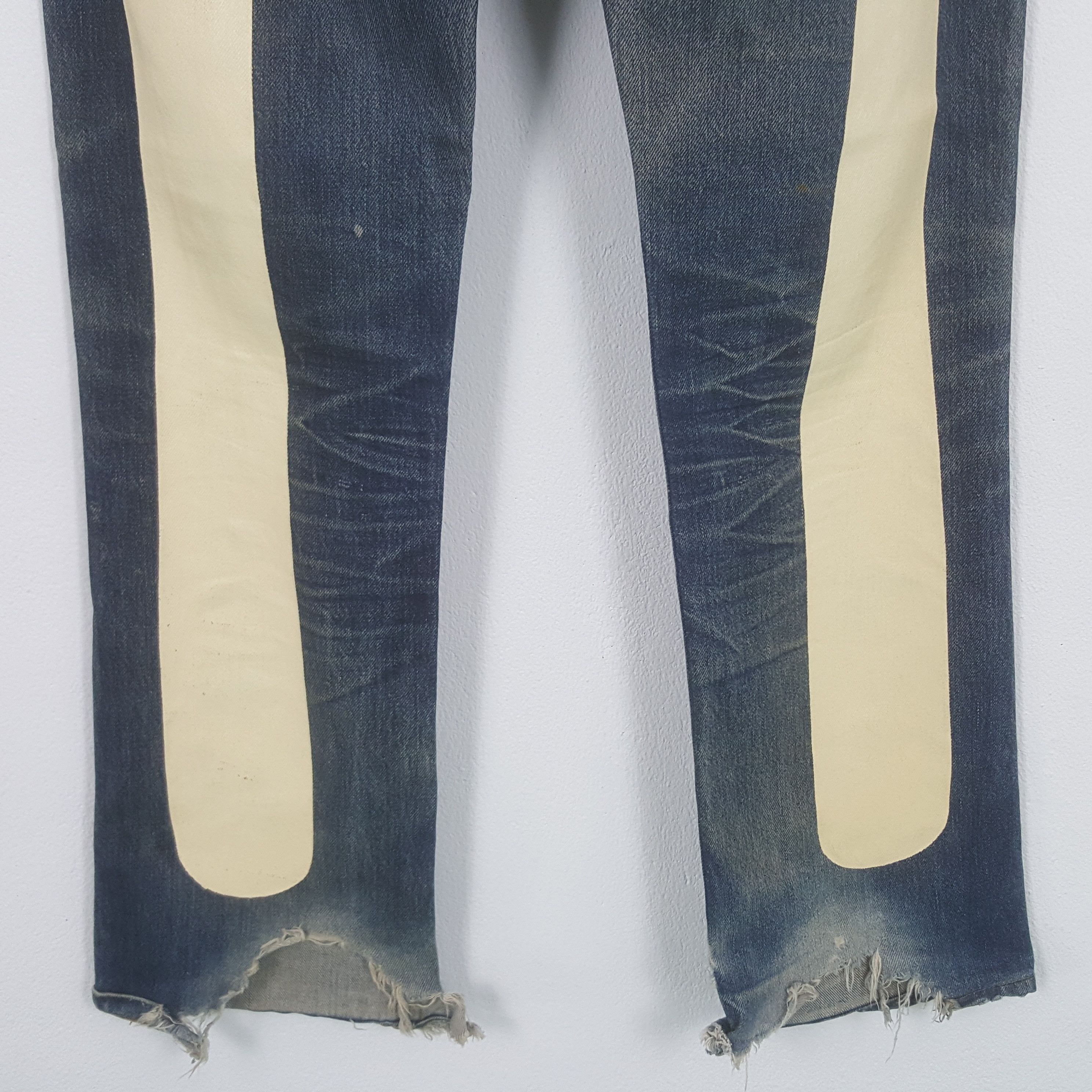 Evisu × If Six Was Nine × Vintage Vintage Evisu Japanese Brand Daicock Custom Art Denim Jeans Size US 31 - 6 Thumbnail