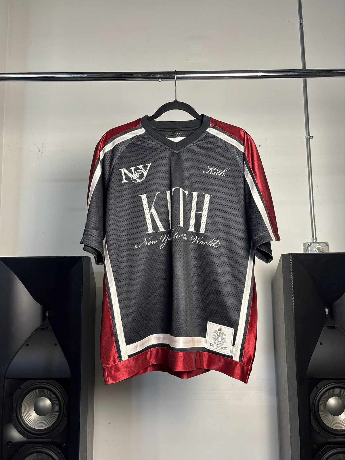 Kith KITH Mesh Leon Jersey “Black” Size US M / EU 48-50 / 2 - 1 Thumbnail