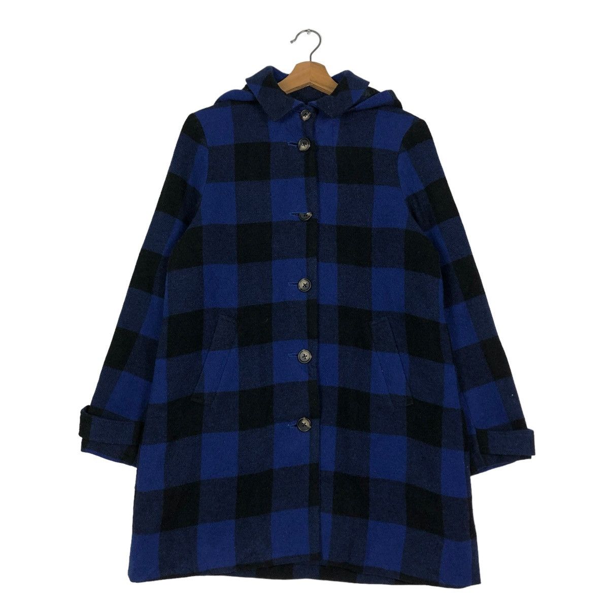 Beams Plus 🔥VINTAGE WOOL BIKER JACKET BEAMS HEART TARTAN DESIGN Size US S / EU 44-46 / 1 - 1 Thumbnail