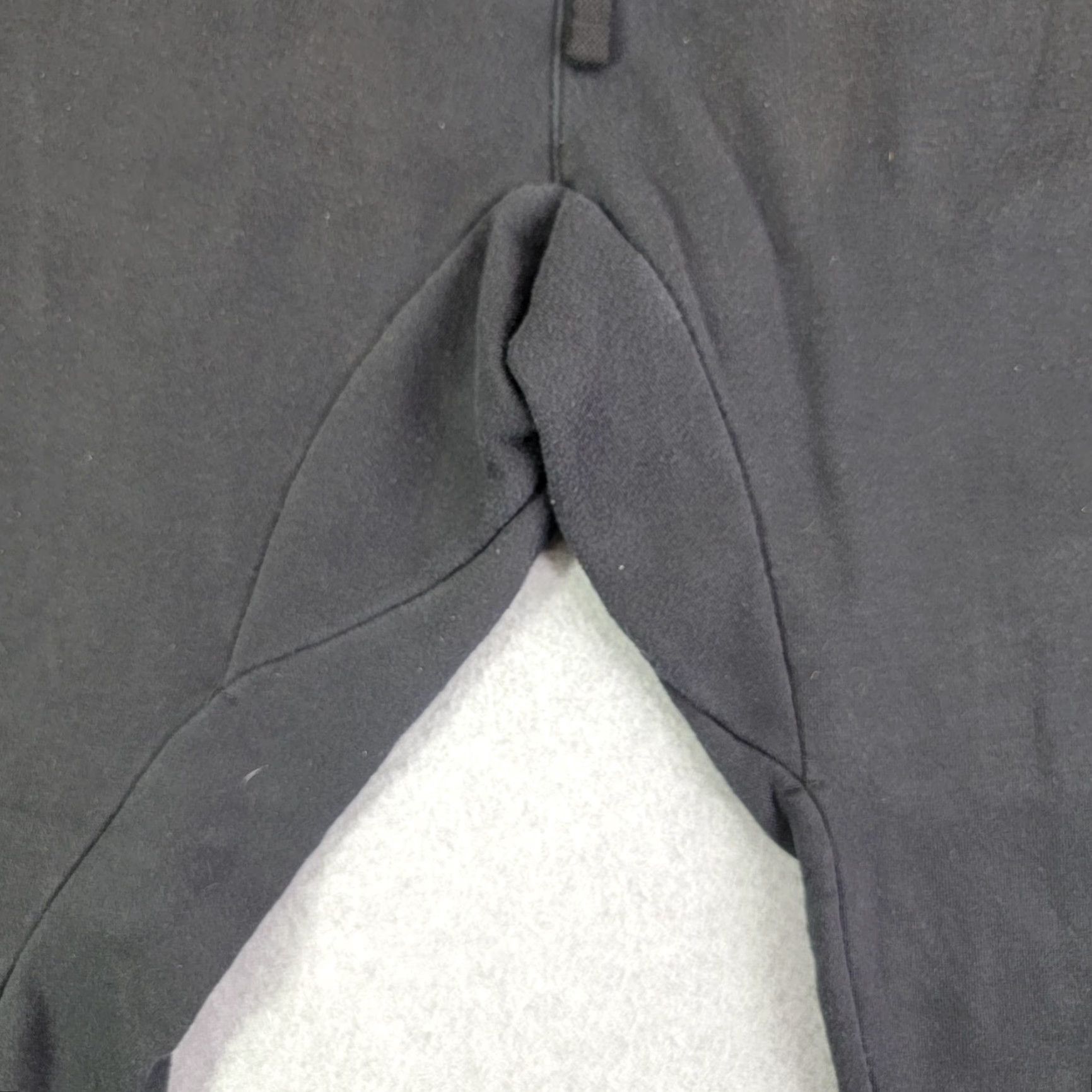 Nike Nike Sweatpants Mens Large Black Fleece Joggers Elastic Waist Pockets Athletic Size US 33 - 3 Thumbnail
