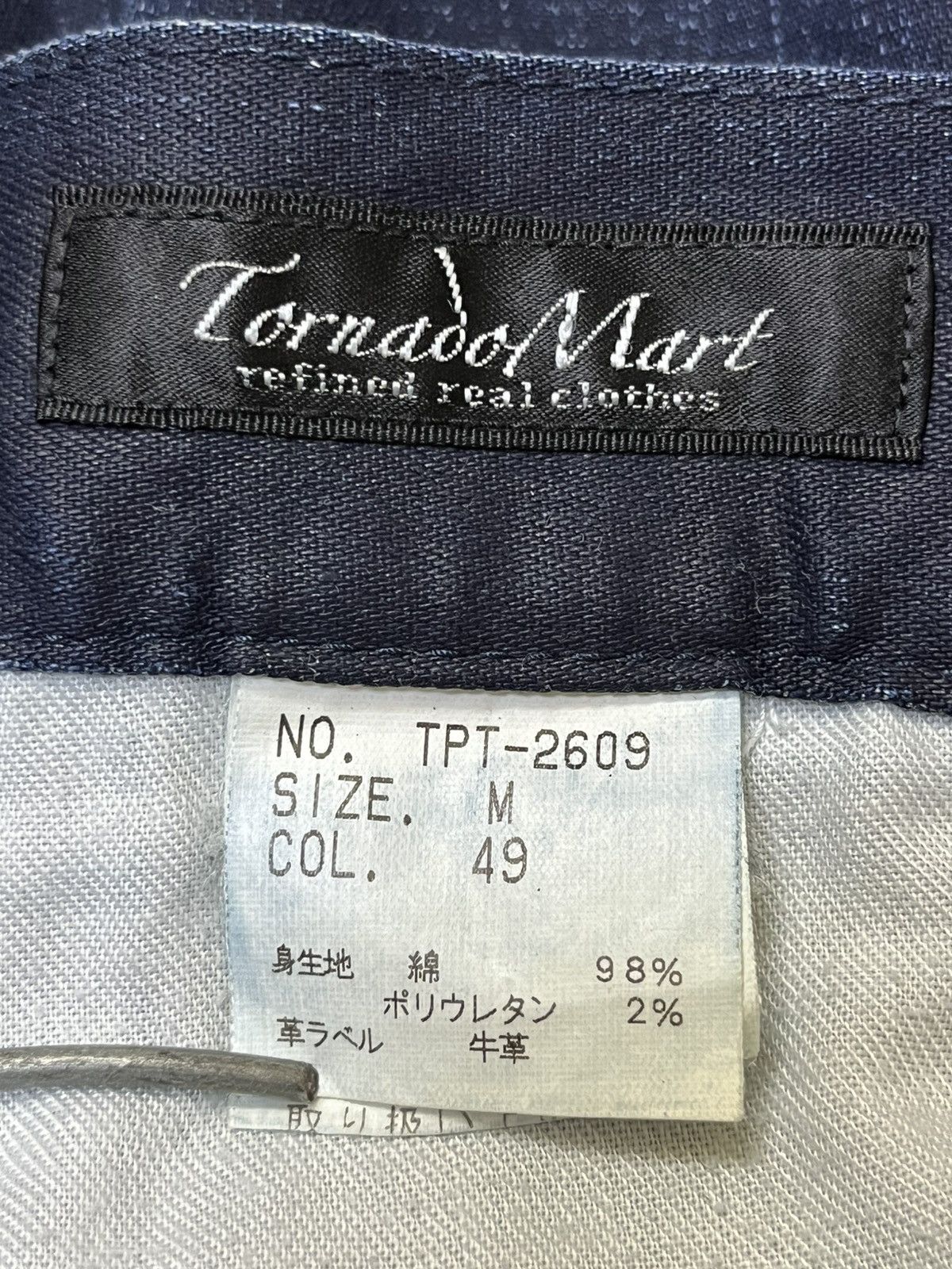 Tornado Mart Archive vintage TORNADO MART stretch cotton curve jeans Size US 32 / EU 48 - 19 Thumbnail