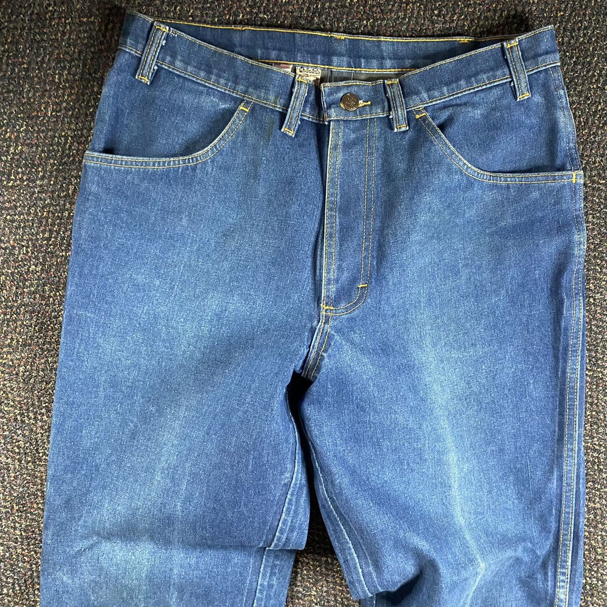 Cabelas × Vintage Vintage 1980s Cabelas Denim Pants Size US 33 - 2 Thumbnail