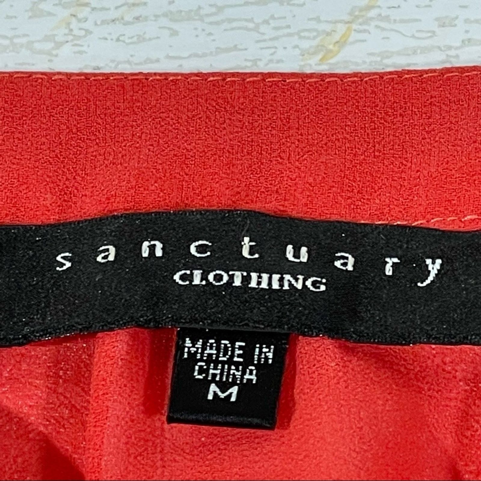 Other Sanctuary Burnt Orange Sheer Long Sleeve Shirt Size Medium Size M / US 6-8 / IT 42-44 - 2 Thumbnail