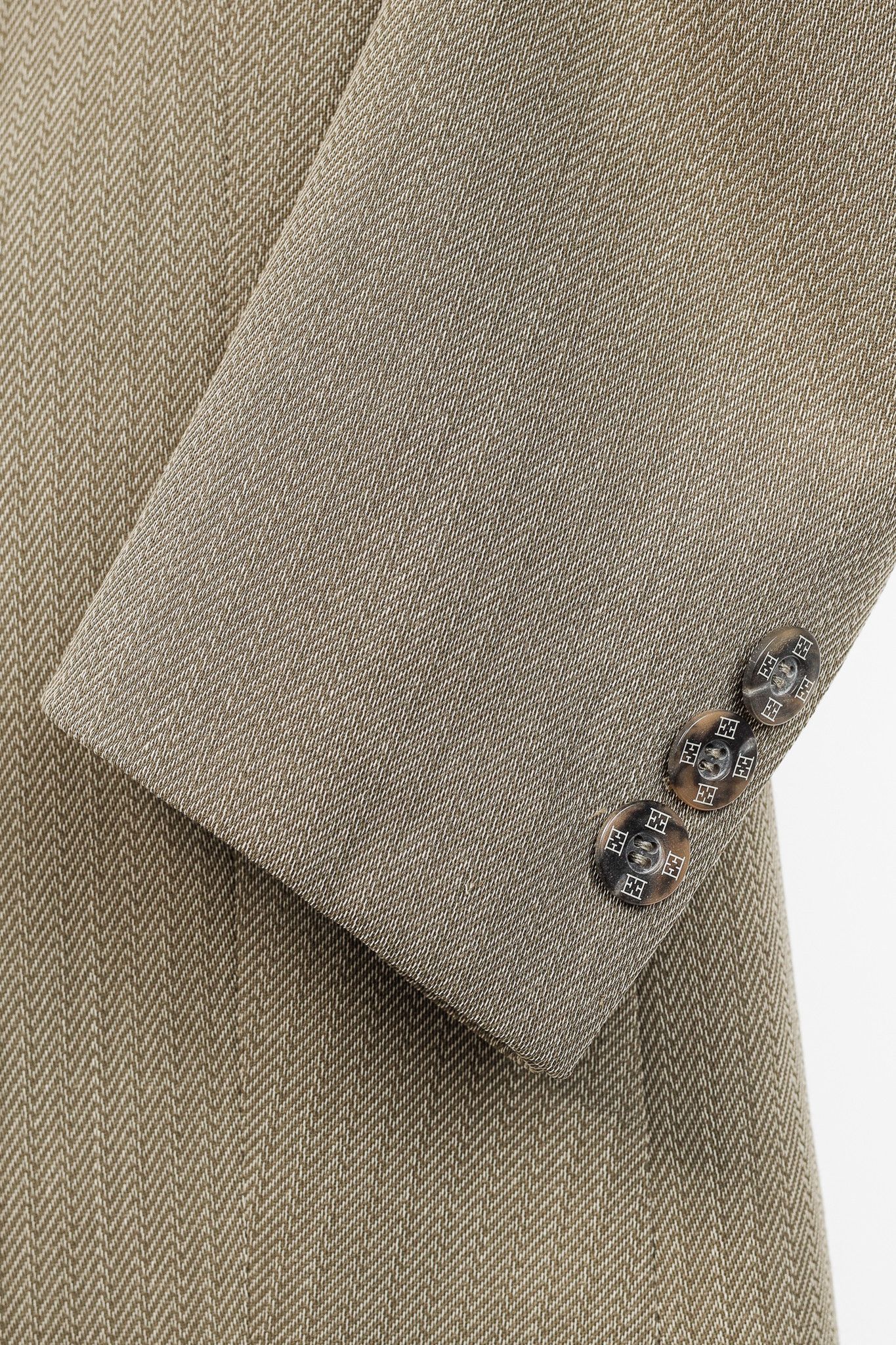 Escada Escada Margaretha Ley Vintage Taupe Virgin-Wool Blazer Size M / US 6-8 / IT 42-44 - 7 Thumbnail