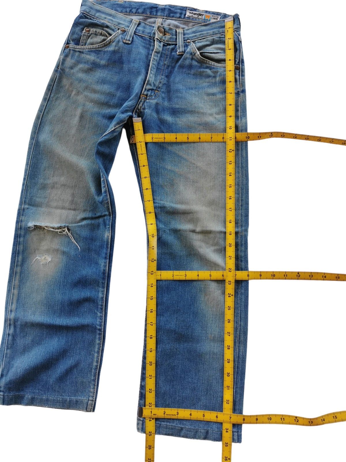 Levi's Vintage Wrangler Faded Jeans 28x35 Size US 28 / EU 44 - 7 Thumbnail