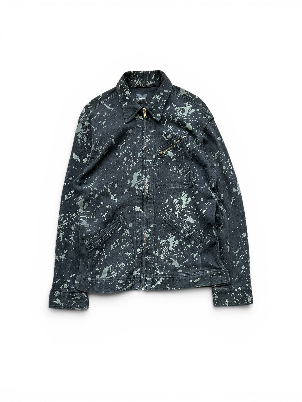 Beams Japan 2007 S/S BEAMS Japan painted zipper jacket Size US M / EU 48-50 / 2 - 2 Thumbnail