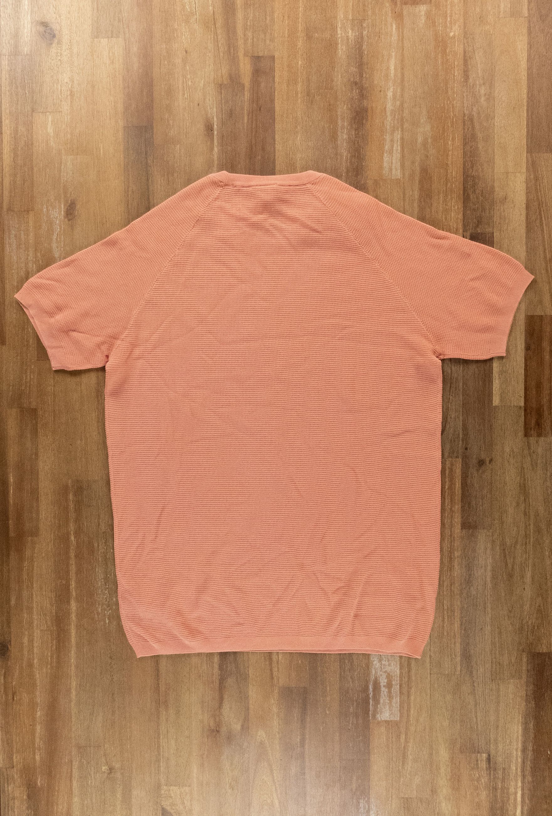 Aspesi ASPESI salmon pink knit cotton t-shirt Size XL / 52 IT q Size US XL / EU 56 / 4 - 7 Thumbnail
