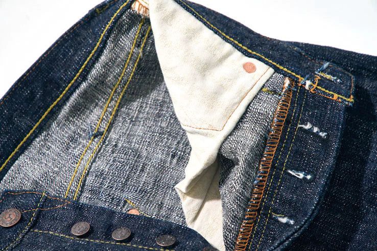Samurai Jeans Samurai "Murakamo" 17oz Slim Straight Jeans [S710XX17oz-SLB] Size US 32 / EU 48 - 4 Thumbnail