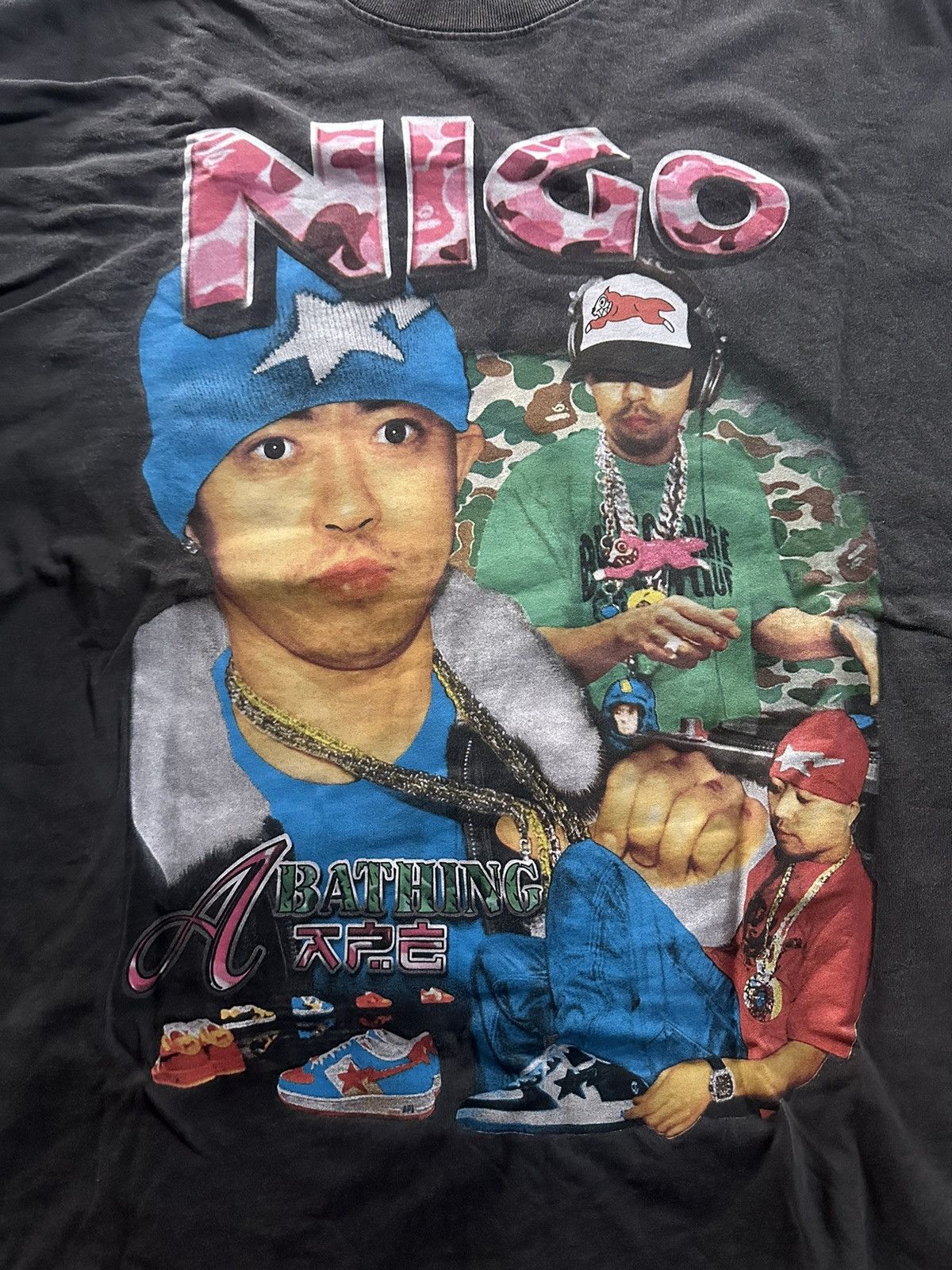 Rap Tees Nigo Rap Tees Bootleg Size US XL / EU 56 / 4 - 2 Thumbnail