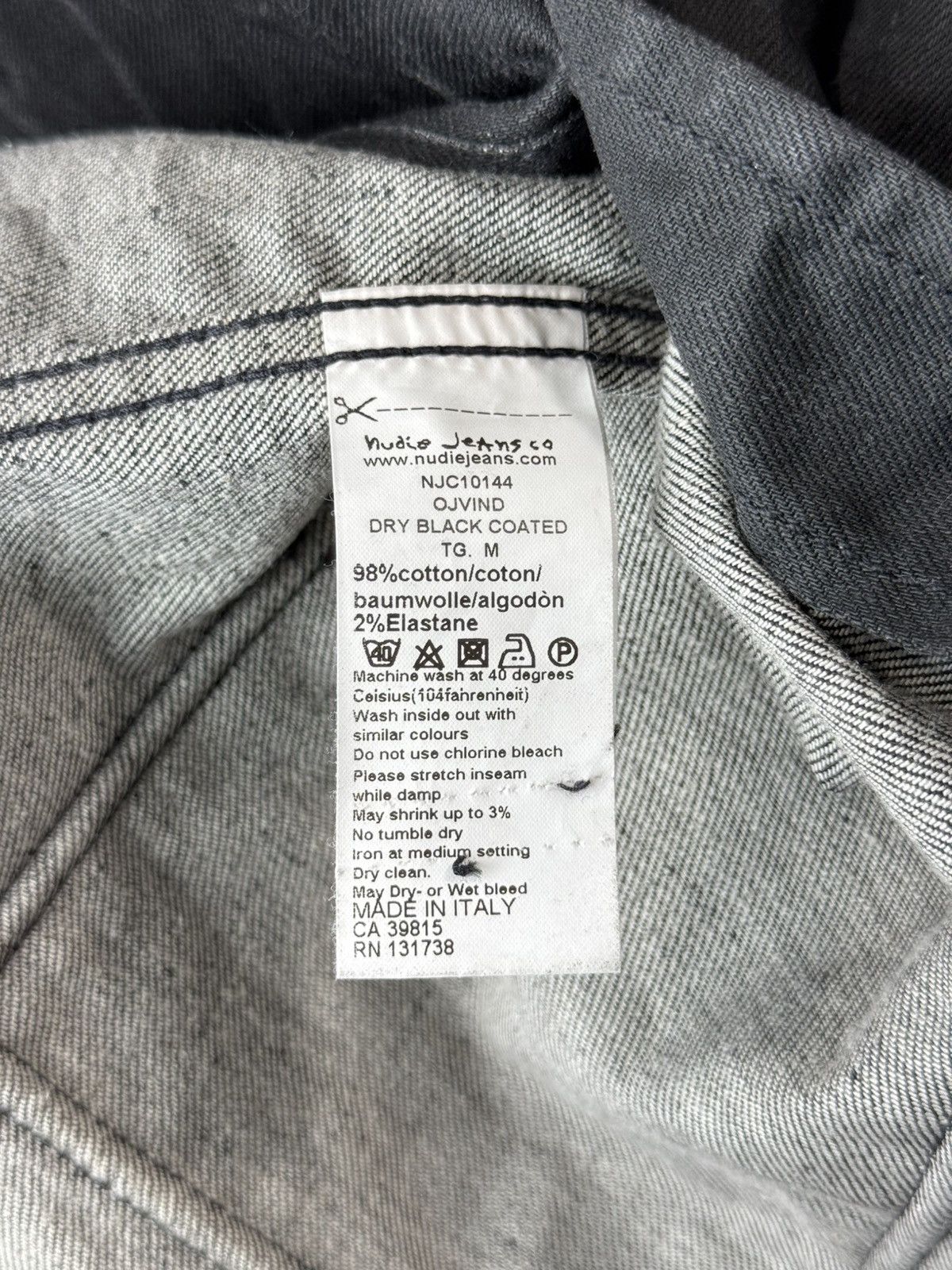 Nudie Jeans Rare! Vintage Nudie Jeans Denim Vest Archival Clothing Size US M / EU 48-50 / 2 - 8 Thumbnail
