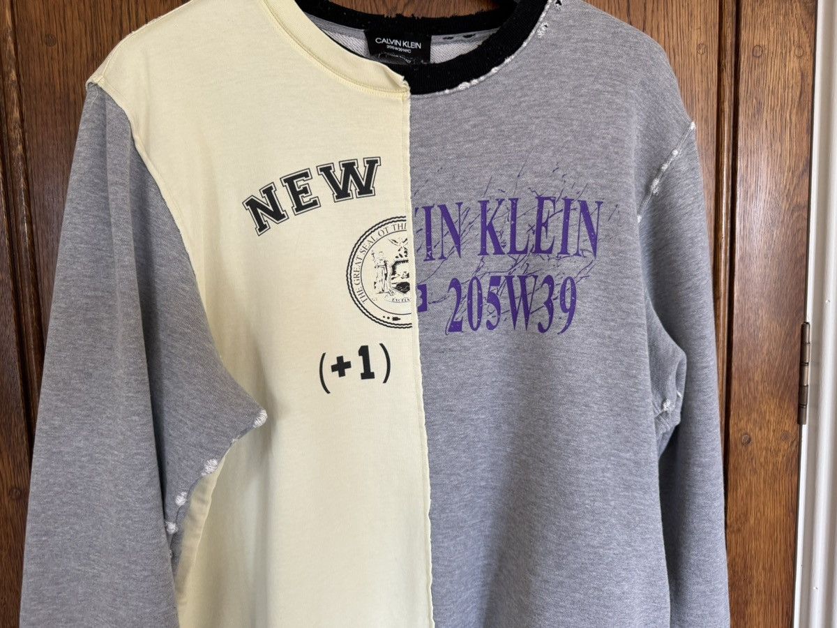 Calvin Klein 205W39NYC FW19 Calvin Klein 205w39nyc Raf Simons crewneck sweater M Size US M / EU 48-50 / 2 - 12 Thumbnail