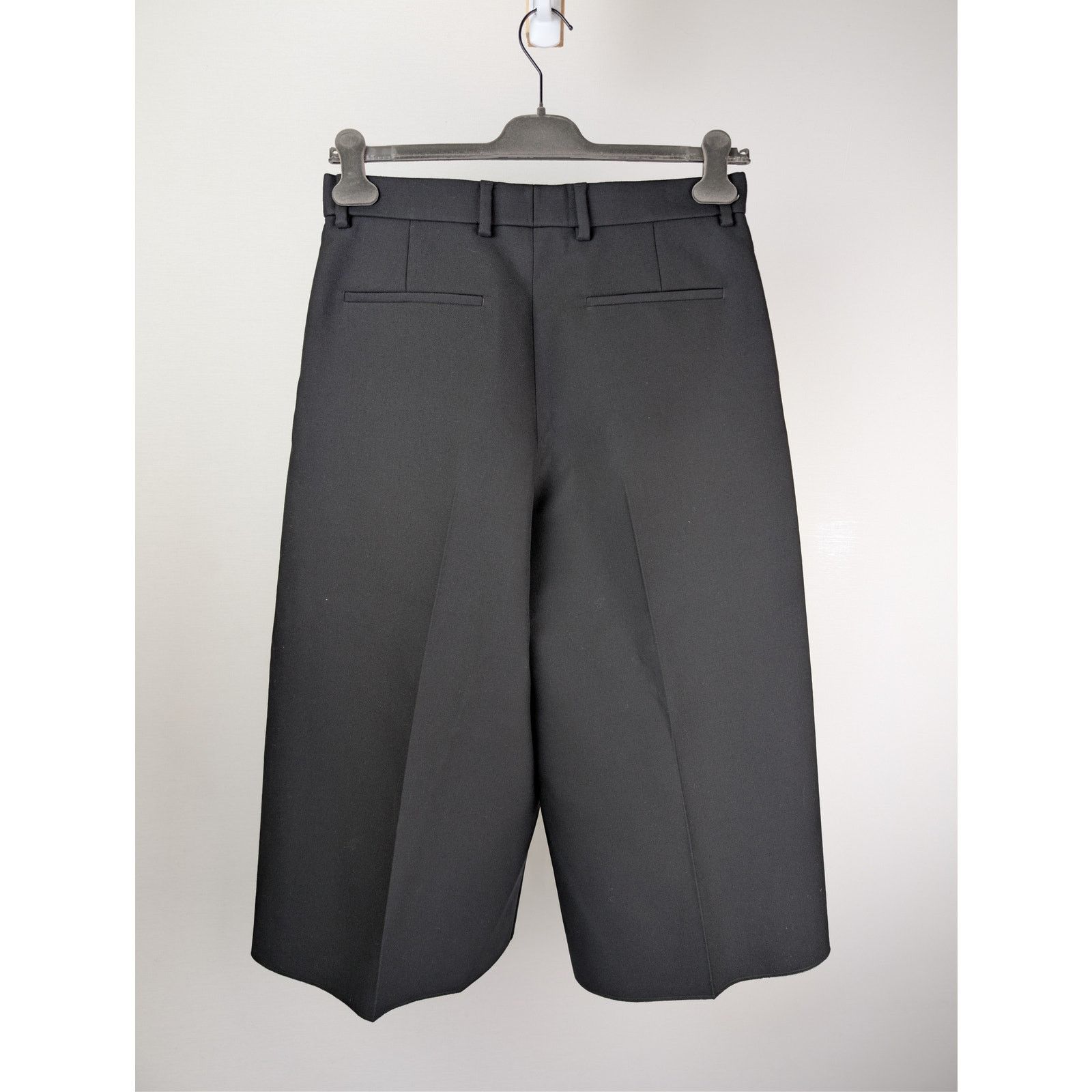 Gucci o1rshd1 Double Wool Gabardine Skater Crpd Pant Shorts Black Size US 30 / EU 46 - 10 Thumbnail
