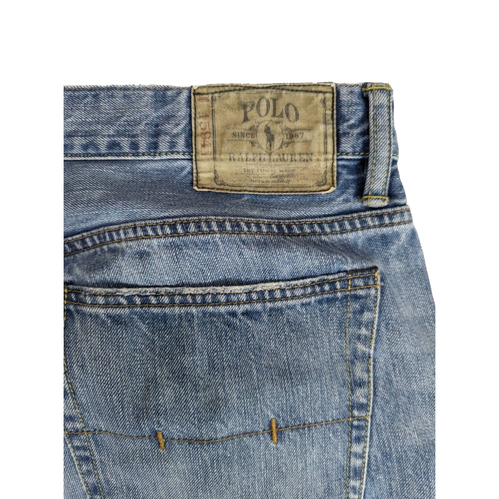 Polo Ralph Lauren Polo Ralph Lauren Jeans Mens 34x34 Relaxed Straight Blue M3J Size US S / EU 44-46 / 1 - 4 Thumbnail