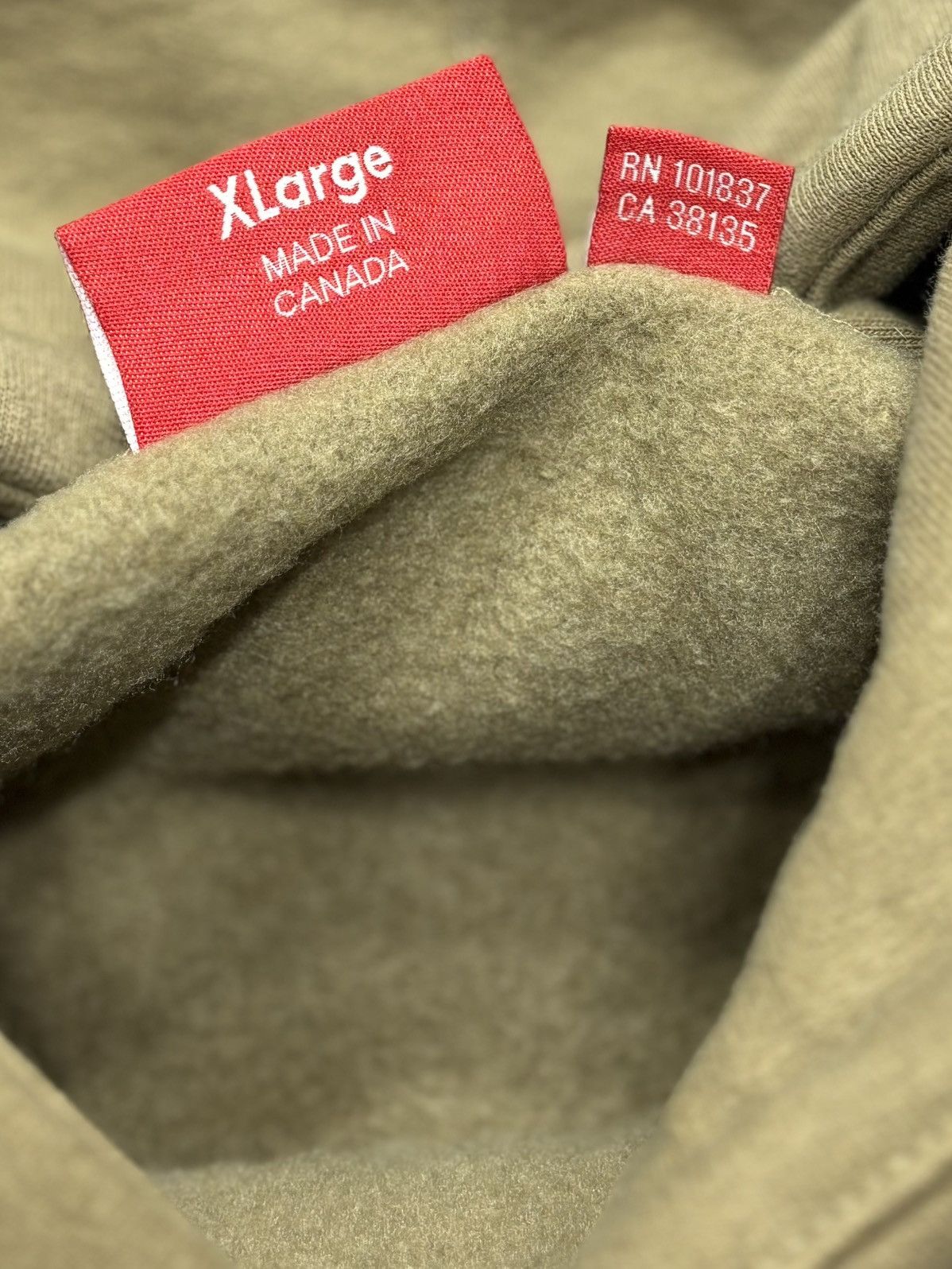Supreme Supreme Box Logo Hooded Sweatshirt (FW23) Dark Sand Size US XL / EU 56 / 4 - 4 Thumbnail