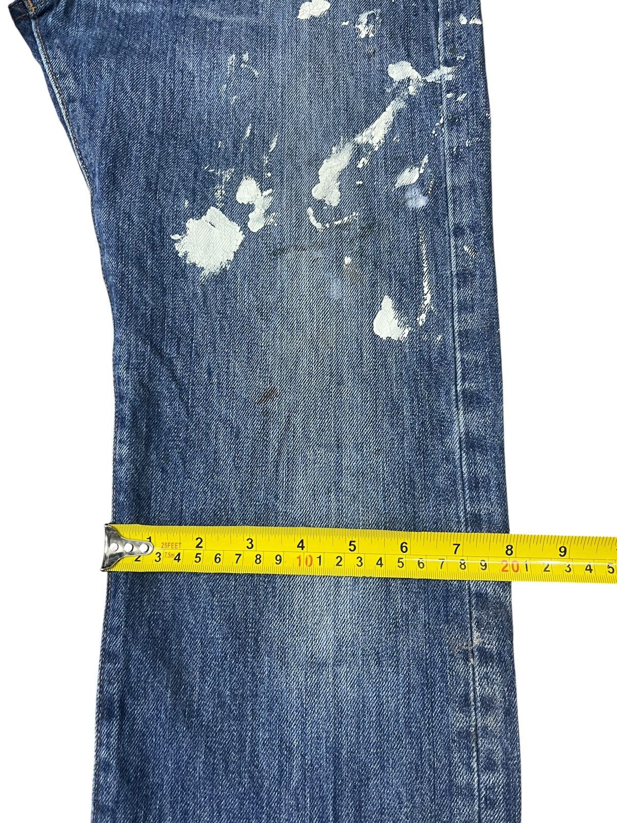 Levi's Vintage Levi’s 501 Jeans Workwear Paint Water Less Size US 30 / EU 46 - 12 Thumbnail