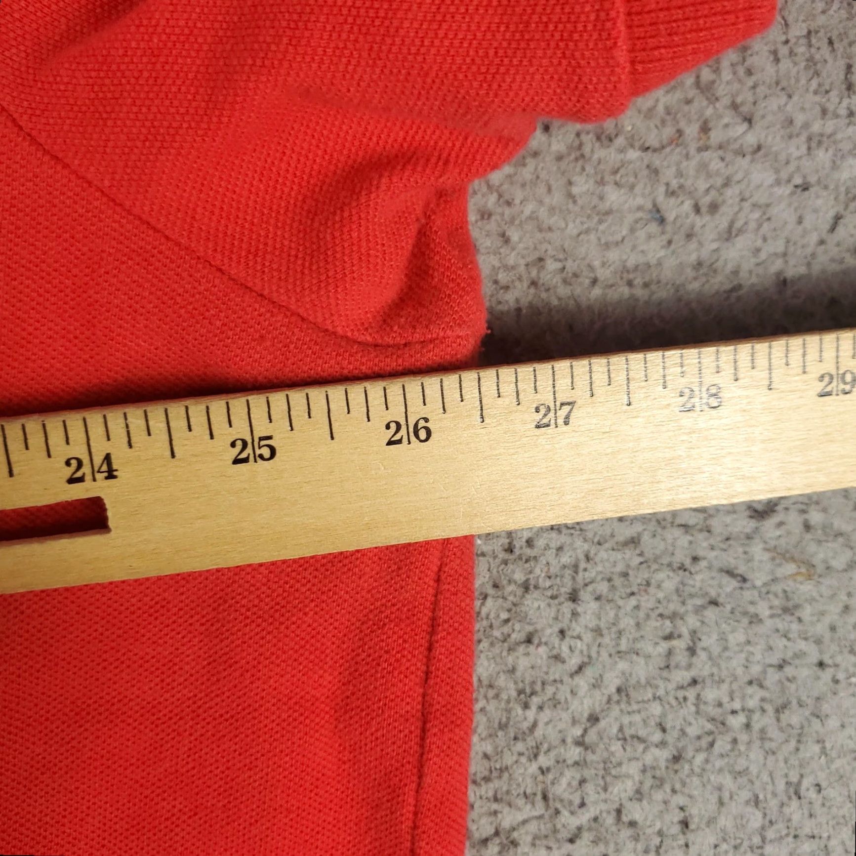 Polo Ralph Lauren Polo Ralph Lauren Shirt 2XL Red Classic Fit Short Sleeve Collared Polo Mens Size US XXL / EU 58 / 5 - 6 Thumbnail