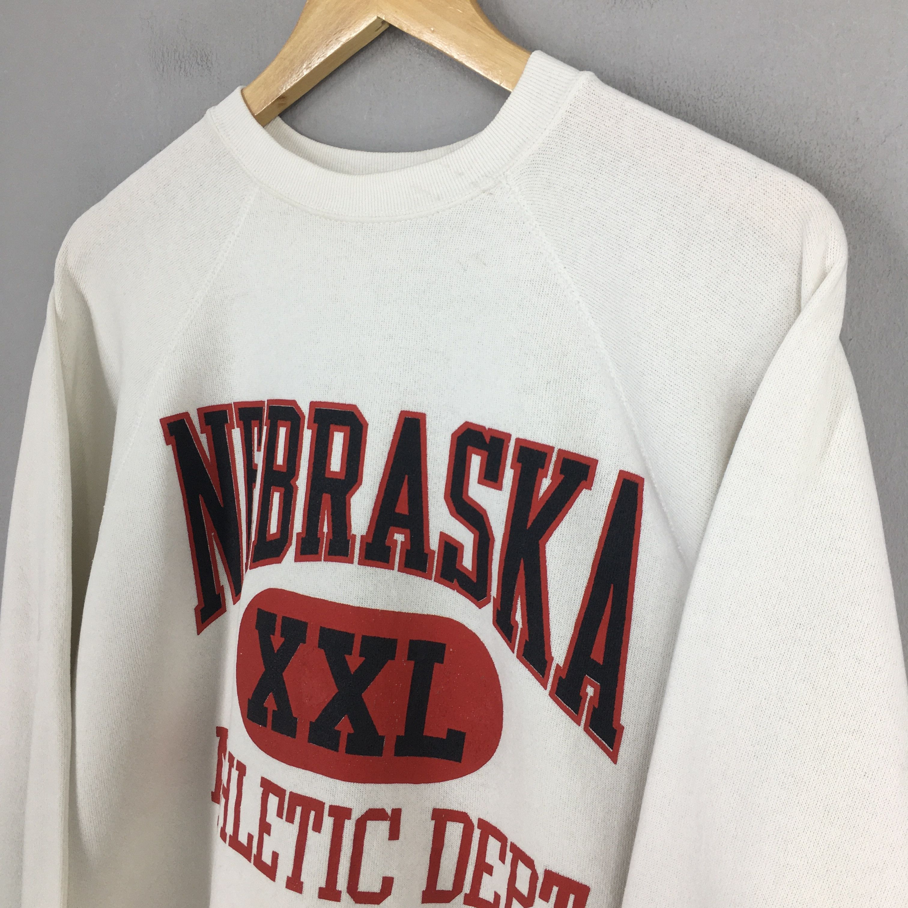 Other Vintage 90's Nebraska XXL Athletic Dept. Sweatshirts XLarge Size US XL / EU 56 / 4 - 3 Thumbnail