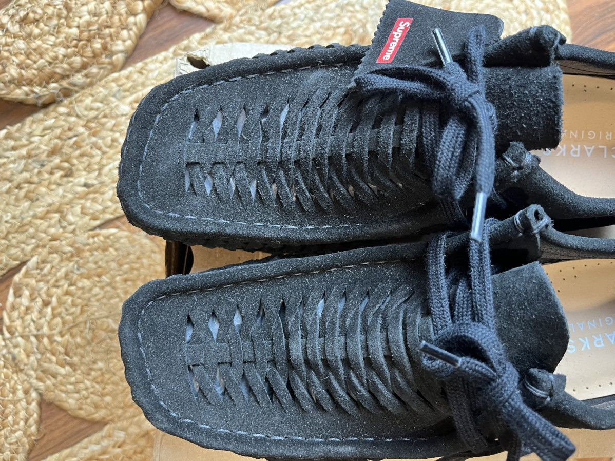 Clarks × Supreme Supreme x Clark’s Wallabee Woven Weave wallabees moccasin Size US 9.5 / EU 42-43 - 10 Thumbnail