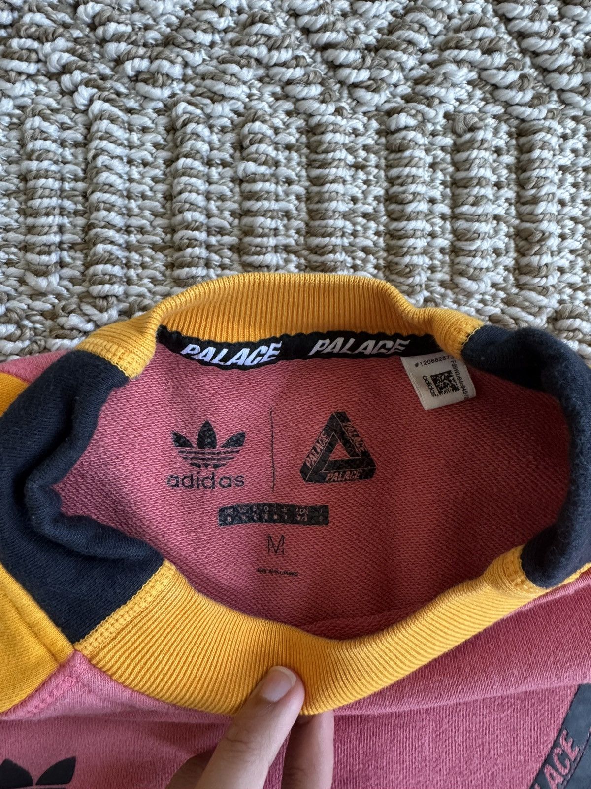 Adidas × Palace Adidas X Palace SS17 Loopback sweat crewneck Size US M / EU 48-50 / 2 - 4 Thumbnail
