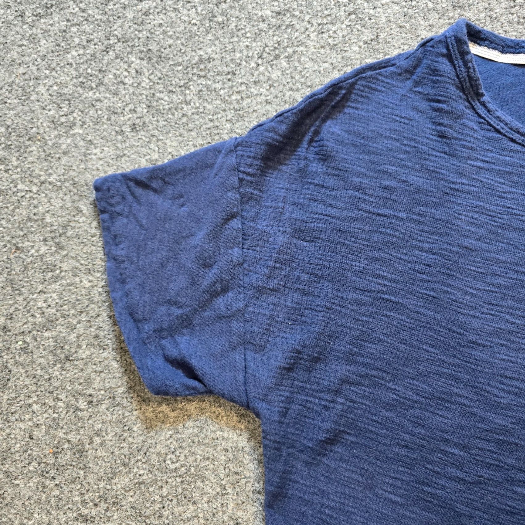 Vineyard Vines Vineyard Vines Top Womens Size Medium Blue Slub Knit Edgartown Embroidery Casual Shirt Ladies Medium Blue Nautical 90s? Size M / US 6-8 / IT 42-44 - 3 Thumbnail