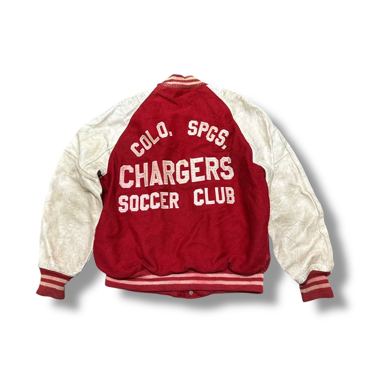 Vintage Vintage 60'S Soccer Club Varsity Jacket Size US L / EU 52-54 / 3 - 5 Thumbnail