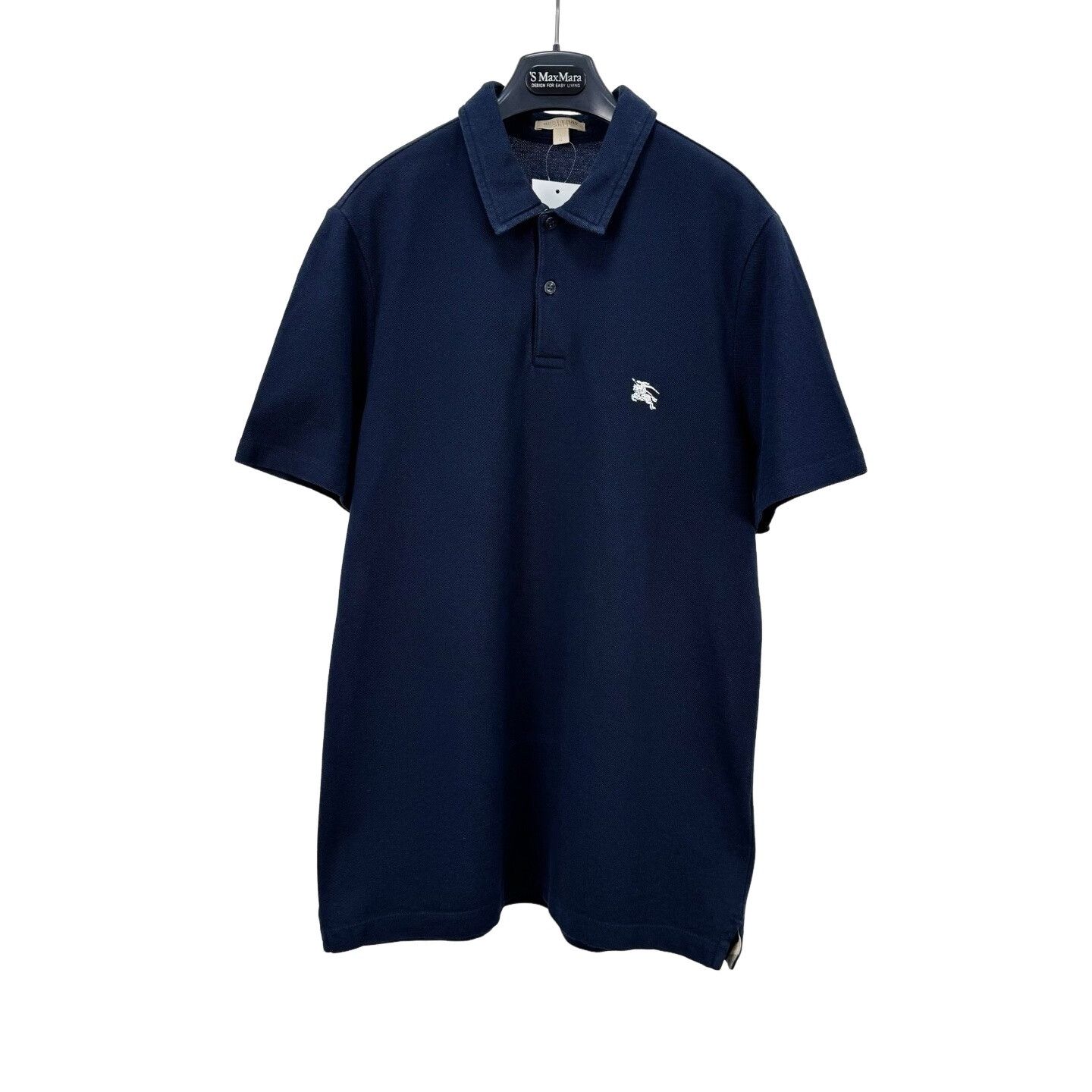 Burberry Burberry Embroidered Knight Logo Polo Shirt L Size US L / EU 52-54 / 3 - 1 Thumbnail