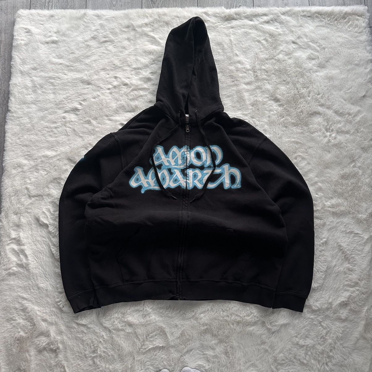 Vintage amon amarth vintage hoodie zip band rock metal Size US M / EU 48-50 / 2 - 1 Thumbnail