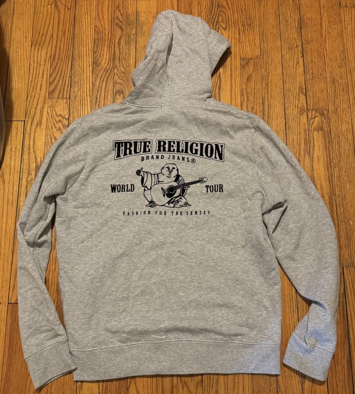 True Religion True Religion Classic Buddha Logo Zip Up Size US XL / EU 56 / 4 - 2 Thumbnail