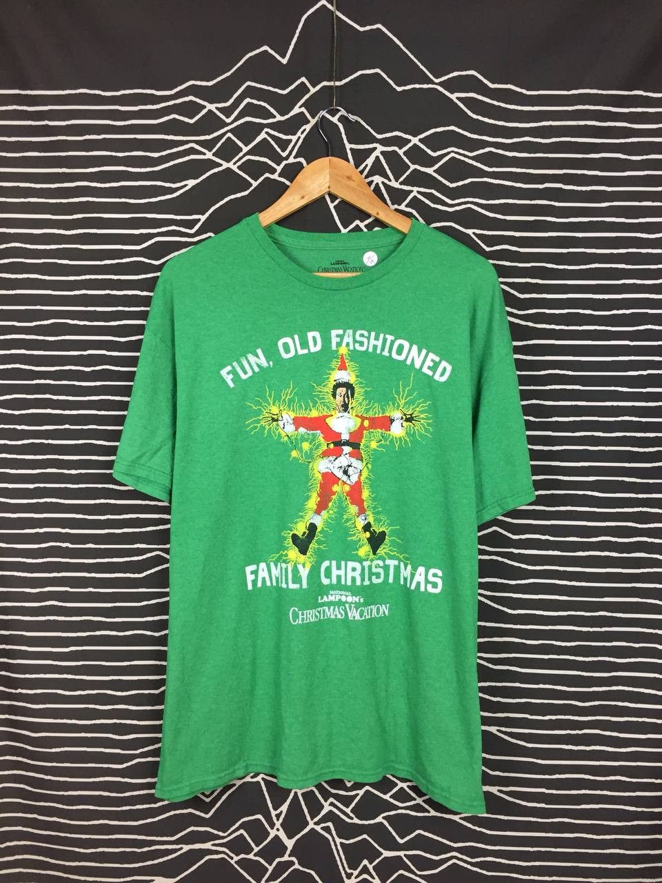 Vintage National Lampoon's Christmas Vacation Warner Bros Movie Tee Size US XL / EU 56 / 4 - 1 Thumbnail
