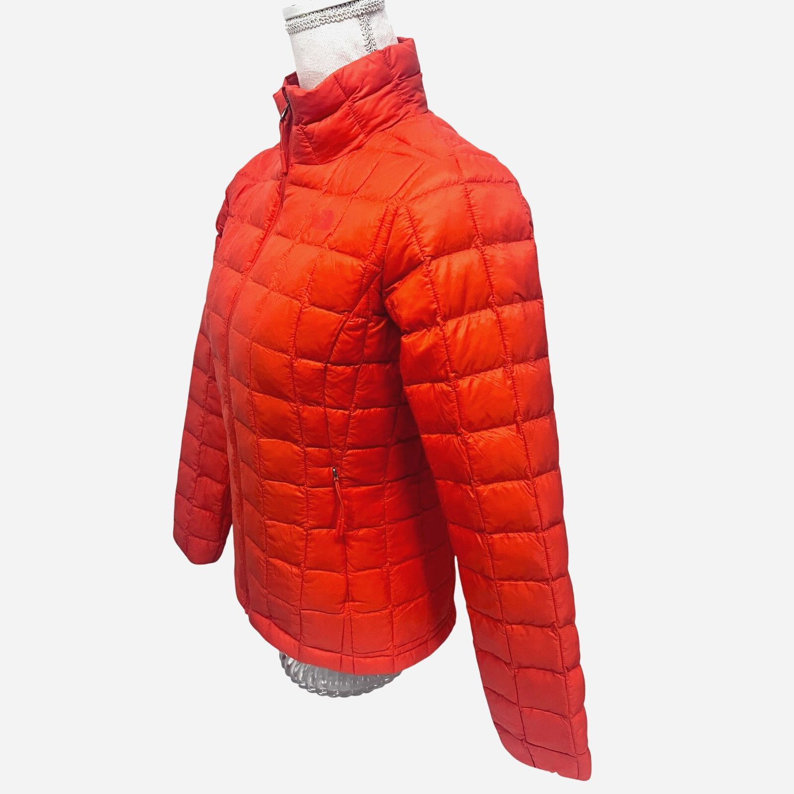 The North Face North Face Thermoball Eco Coral Orange Puffer Zip Jacket XS Size XS / US 0-2 / IT 36-38 - 2 Thumbnail