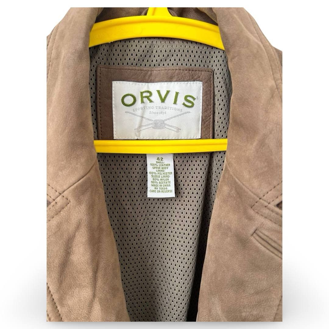 Orvis Orvis leather jkt #921 Size US L / EU 52-54 / 3 - 2 Thumbnail
