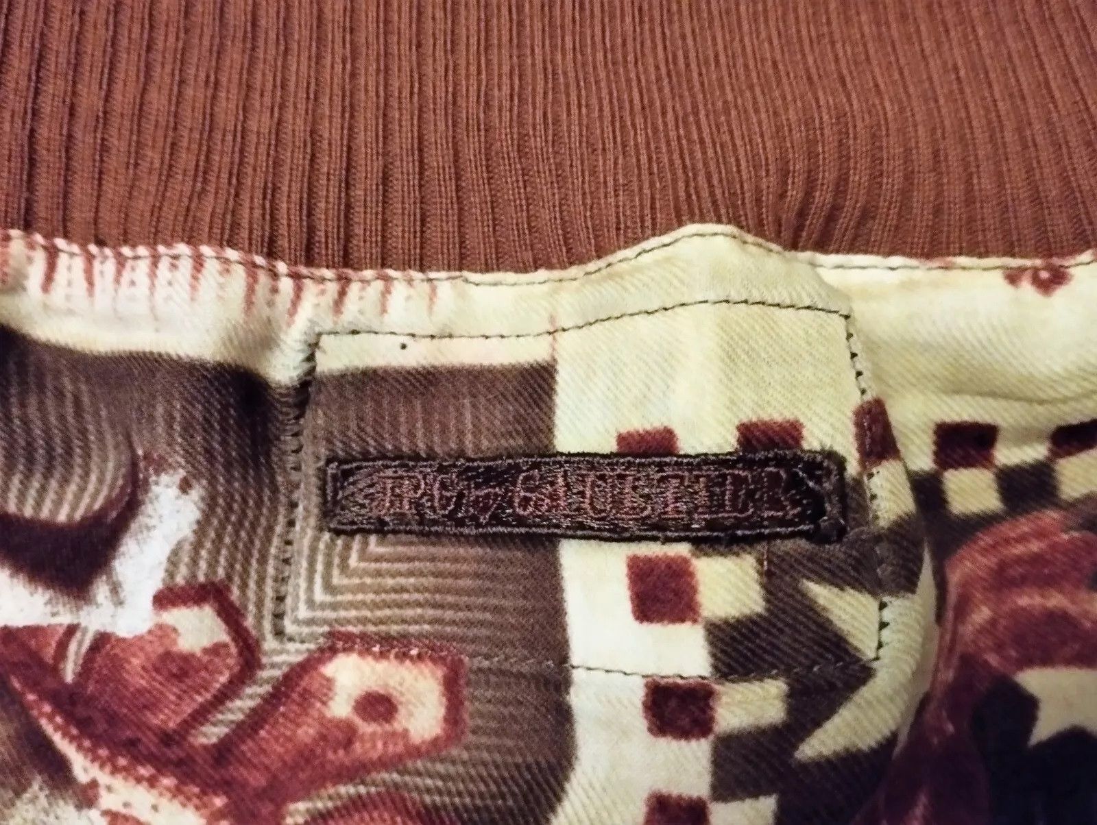 Jean Paul Gaultier Jean Paul Gaultier Jupe Tribute Cheyenne T XXL Size 32" / US 10 / IT 46 - 7 Thumbnail