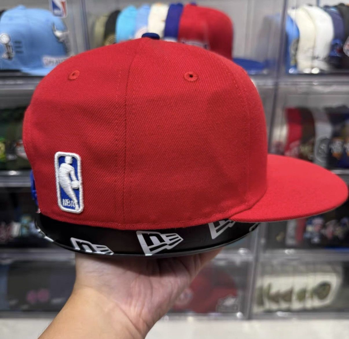 New Era New Era NBA Classic Logo Flat Brim Baseball Cap J32 Size ONE SIZE - 4 Thumbnail