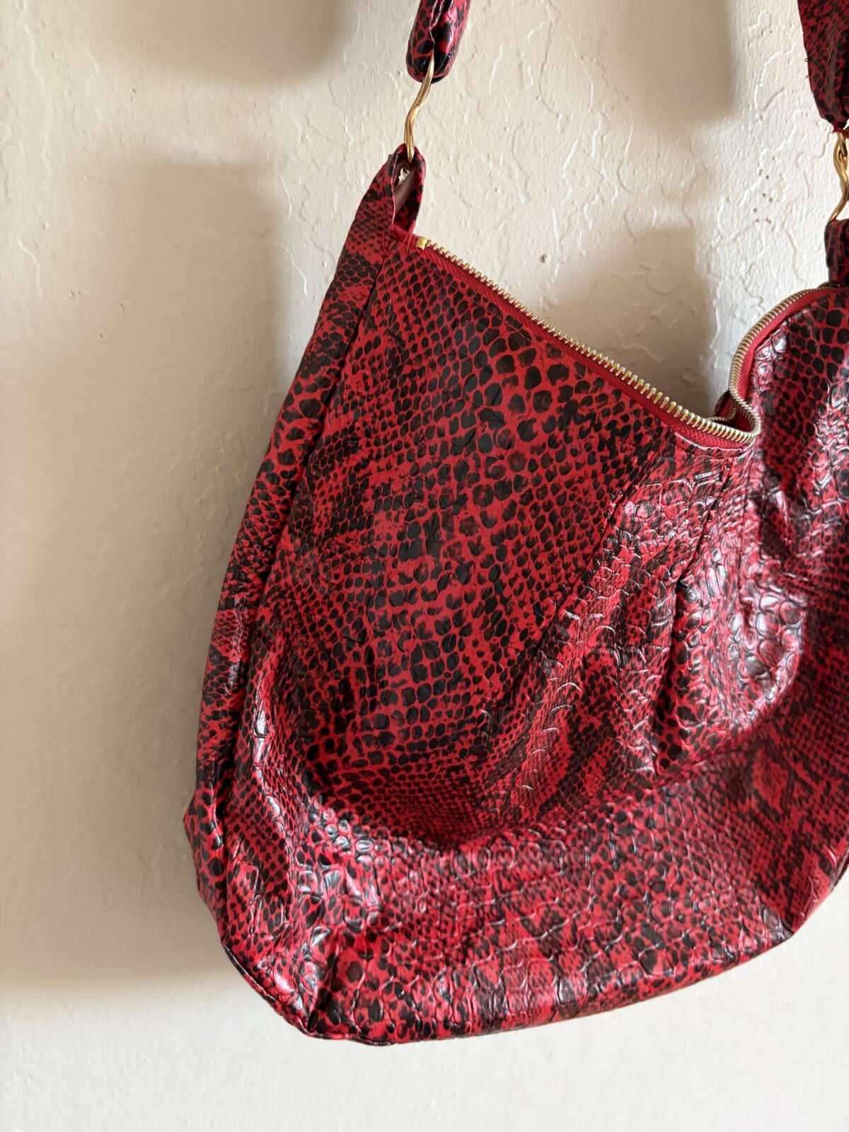 Other Boutique snake skin print shoulder bag Size ONE SIZE - 3 Thumbnail