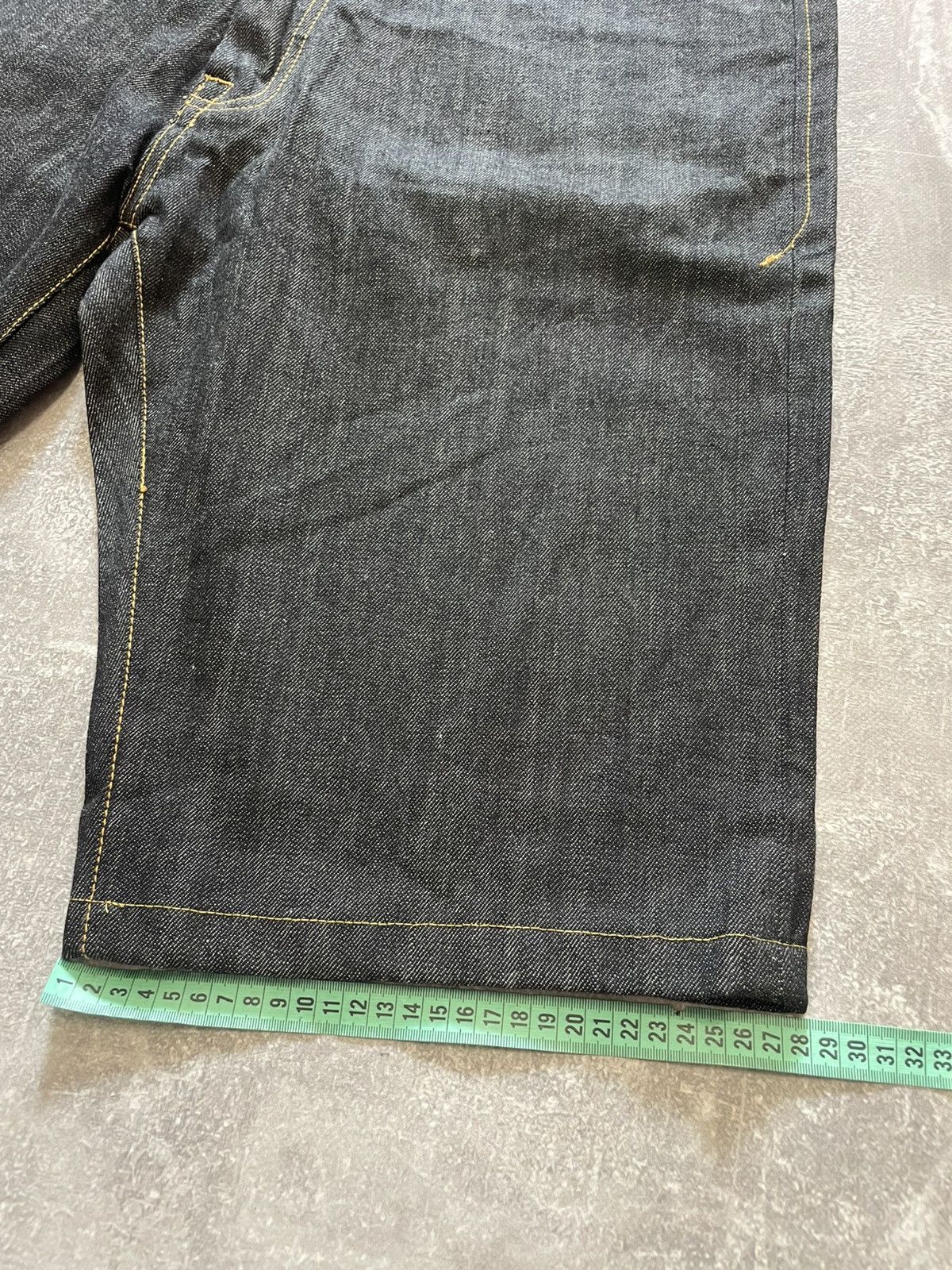 Rocawear × Vintage Vintage Rocawear Embroidered Logo Baggy Denim Shorts Size US 38 / EU 54 - 18 Thumbnail