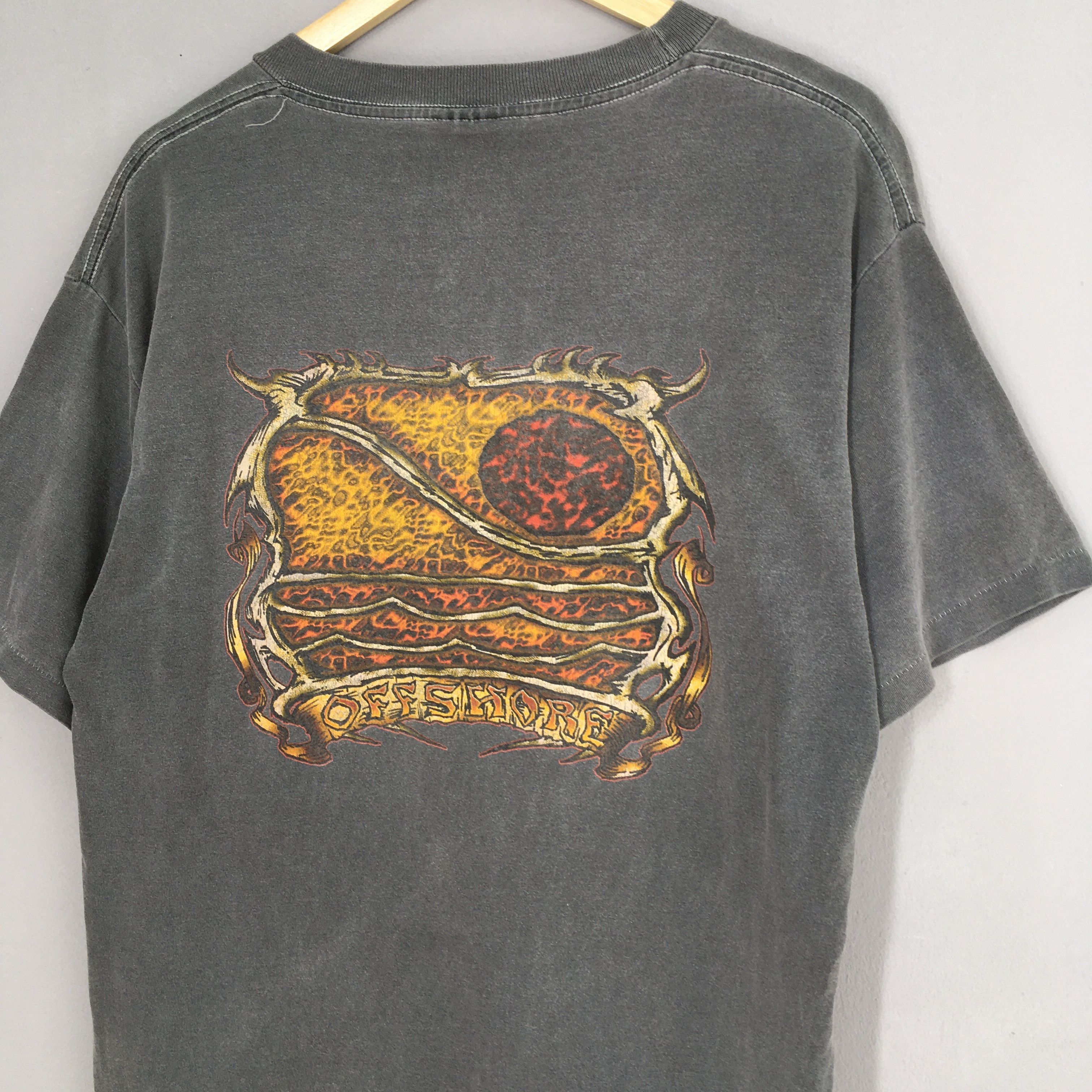 Vintage Vintage 90's Offshore Surfer Tshirt Medium Size US M / EU 48-50 / 2 - 8 Thumbnail