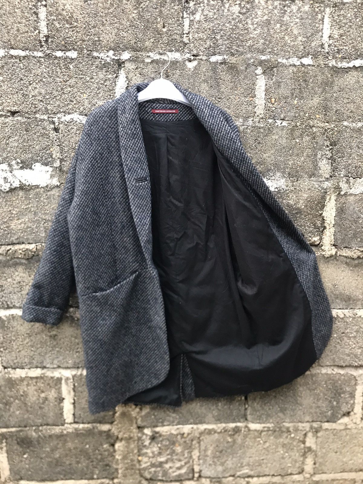 Vintage ⚡️Comptoir Des Cotonniers Wool Oversize Long Coat Size US M / EU 48-50 / 2 - 8 Thumbnail