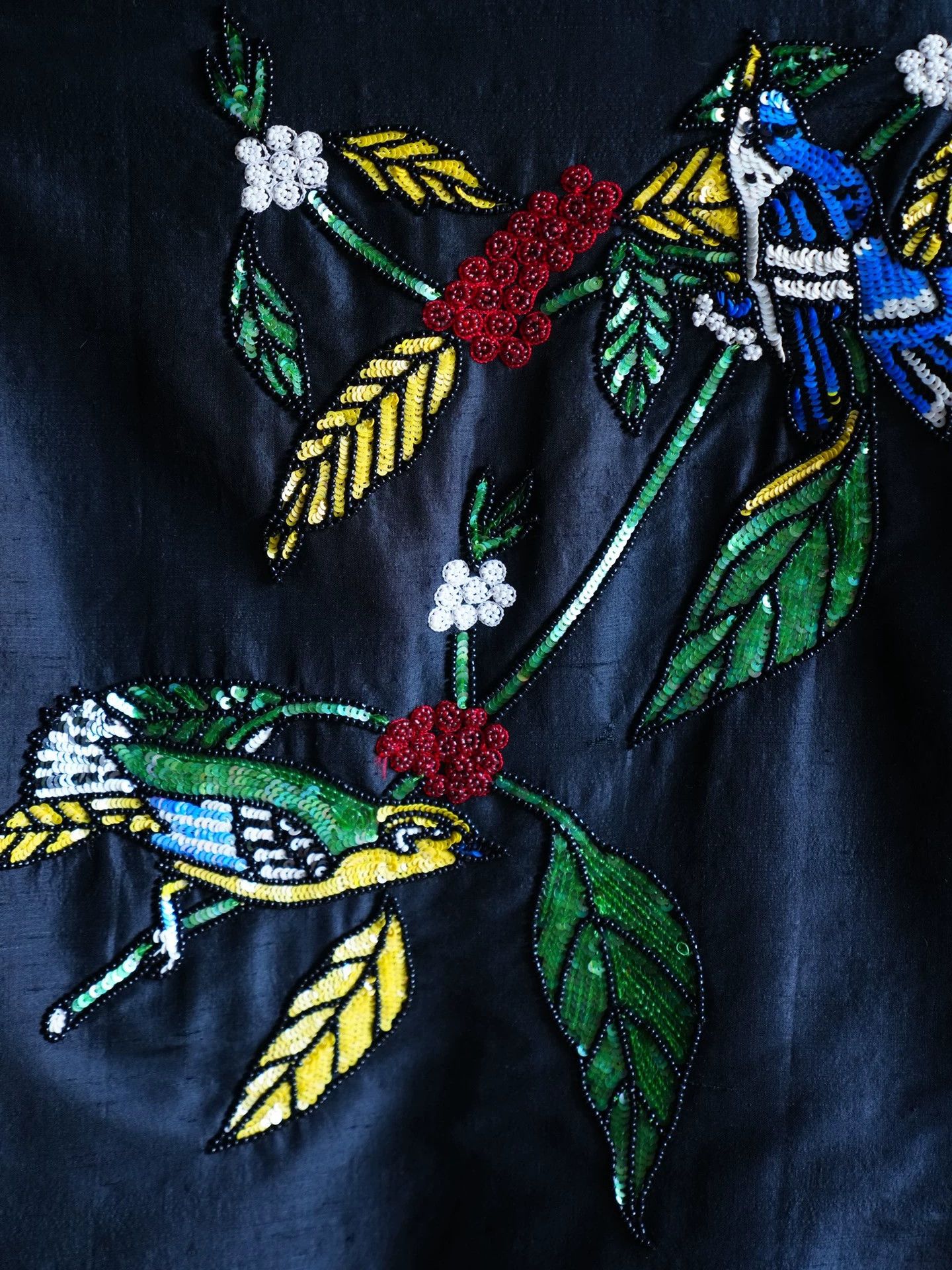 Other Jeanette Kastenberg Vintage 1990 Silk Bird Jacket Women's S Size S / US 4 / IT 40 - 5 Thumbnail