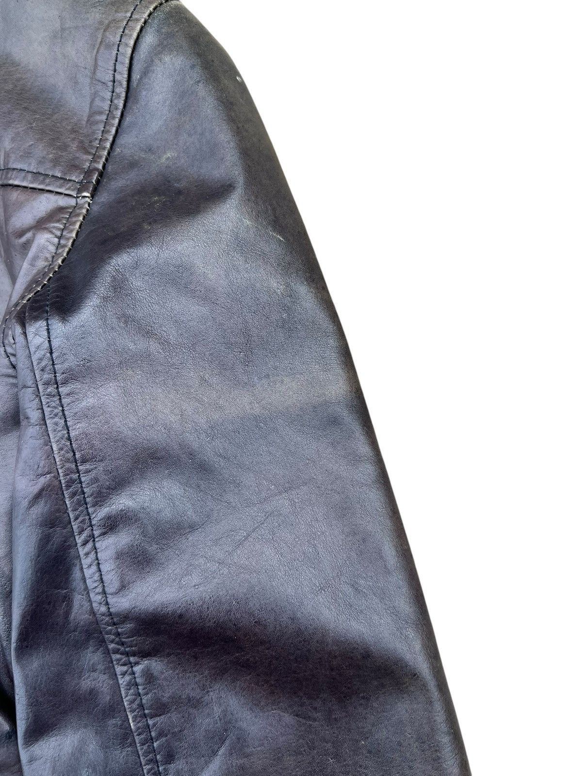 Leather Vintage HIDESIGN Fade Patina Leather Jacket Cropped Size US S / EU 44-46 / 1 - 22 Thumbnail