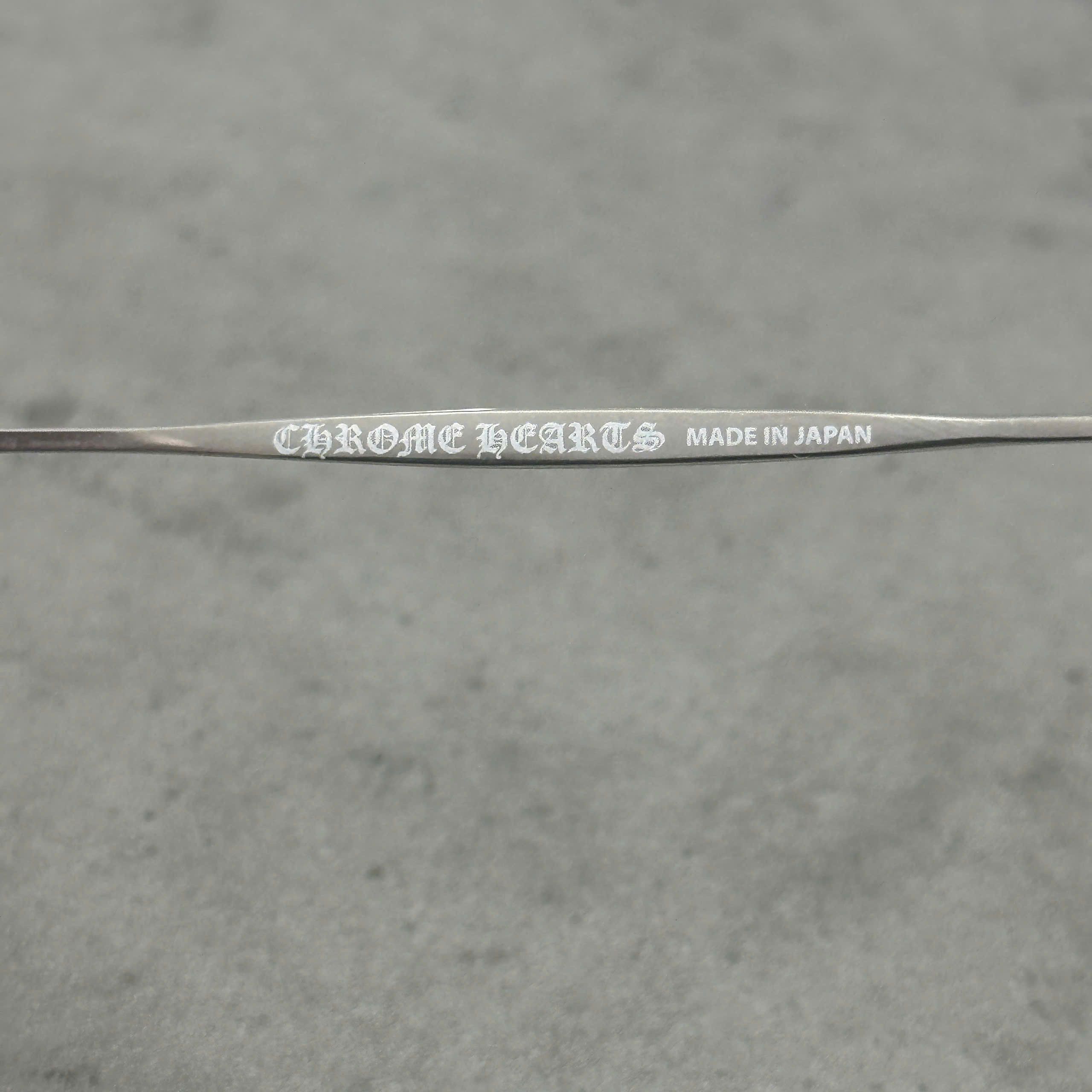 Chrome Hearts CHROME HEARTS Bone Prone IV Black/Shiny Silver