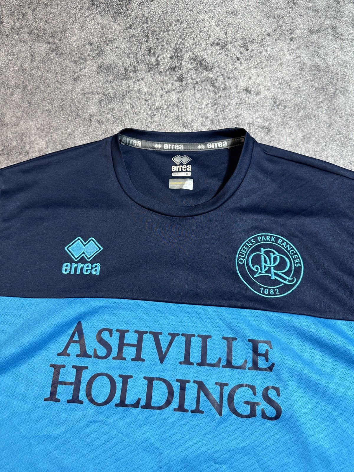 Errea × Vintage Errea QPR Soccer Jersey Streetwear Rare Fan Items XL Casual Size US XL / EU 56 / 4 - 2 Thumbnail